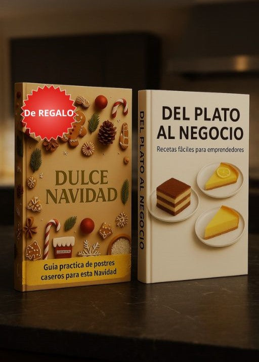 Pack especial: “Del plato al negocio” + Guía Navideña GRATIS 🎁